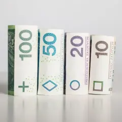 Zwijane banknoty 100, 50, 20 i 10 zł. Klucz do tego, jak obliczyć rentowność firmy, tkwi w analizie finansowej.