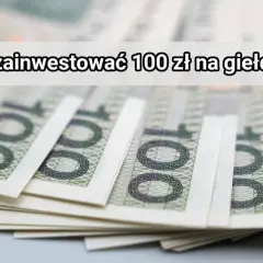 Stos banknotów 100 zł. Dowiedz się, jak zainwestować 100 zł na giełdzie i zacząć budować kapitał.