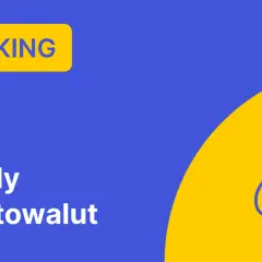 Ranking giełd kryptowalut: sprawdź, gdzie najlepiej inwestować w kryptowaluty i pomnażać zyski. Ikona worka z Bitcoinem.