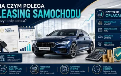 Leasing konsumencki samochodu: umowa, kluczyki, kalendarz rat, wykres kosztów i kalkulator. Sprawdź, czy się opłaca!