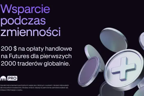 Wsparcie podczas zmienności. Handel instrumentami pochodnymi wiąże się z ryzykiem, możesz stracić więcej niż zainwestowałeś.