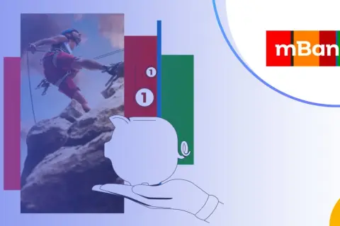 Wspinacz zdobywa szczyt, a mBank pomaga realizować Twoje cele. Jak zrezygnować z niepotrzebnych wydatków?