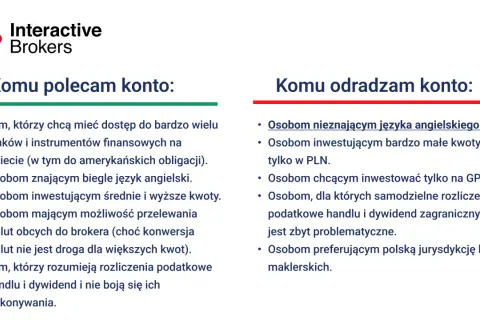 Interactive Brokers: dla kogo jest ten broker? Poradnik dla inwestorów, którzy chcą poznać zalety i wady konta maklerskiego.