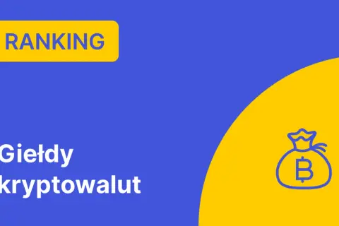 Ranking giełd kryptowalut: sprawdź, gdzie najlepiej inwestować w kryptowaluty i pomnażać zyski. Ikona worka z Bitcoinem.