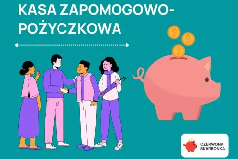 Ludzie współpracują, by zasilić skarbonkę. Kasa zapomogowo-pożyczkowa wspiera finansowo.