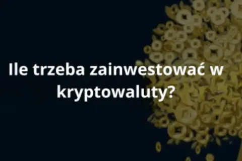 Drzewo obfitości z monetami symbolizuje, ile trzeba zainwestować w kryptowaluty, by osiągnąć sukces.