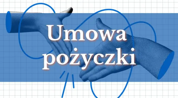 Dwie dłonie symbolizują umowę pożyczki, która jest chroniona przez ustawę antylichwiarską.