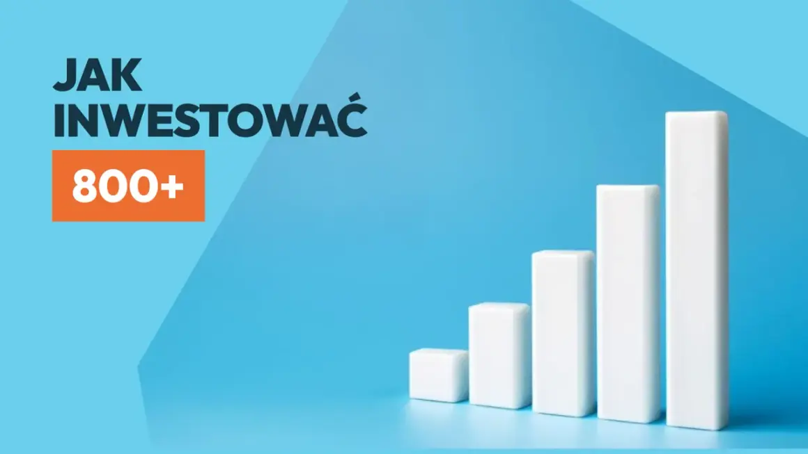 Jak inwestować 800+? Wykres słupkowy symbolizuje wzrost, jak w przypadku obligacji rodzinnych.