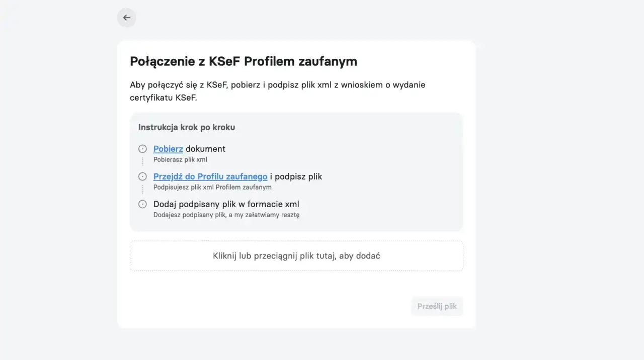 Profil zaufany do KSeF - jak działa i kiedy nie wystarczy