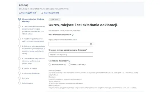 Deklaracja PCC-3 - kto składa i jak liczyć podatek